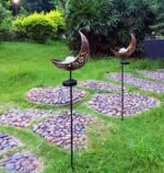 LED Solar Flame Light Metal LED Garden Light Flame Effect Lamp Waterproof Outdoor Lights Landscape Lights Solar Decorative Light - Image 5