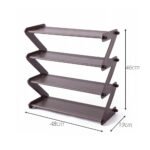 Dormitory storage shoe cabinet shoe rack - Image 4