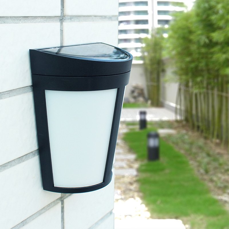 1612420925557.jpg Solar Wall Light 6led Outdoor Garden Courtyard Fence Light Control Decorative Landscape Light - Image 1