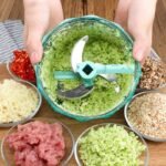 Multifunction Plastic Vegetable Chopper  Garlic Cutter - Image 5