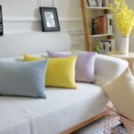 Sofa Velvet Throw Pillow - Image 4