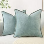 Chenille Triangular Needle Craft Throw Pillow Cover - Image 4