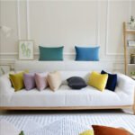 Sofa Velvet Throw Pillow