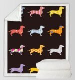 Bedding Fleece Blanket Cartoon Colorful Plush Throw Blanket - Image 6