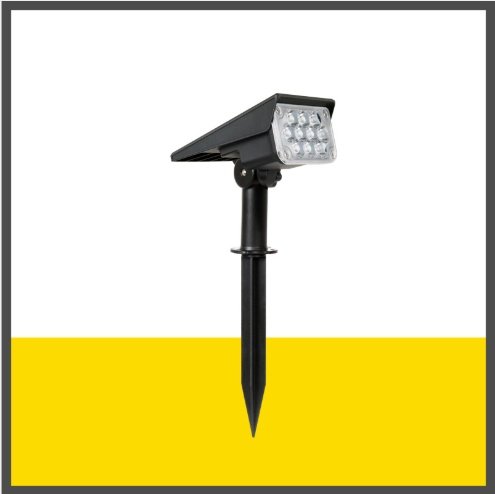 3020162192325.jpg Adjustable Solar Spotlight Solar Garden Light - Image 1