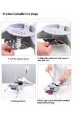 Kitchen Household Multi-function Vegetable Chopper - Image 10