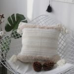 Frien Cushion Shell Canvas Throw Pillow Tufted Pillow - Image 8