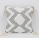 Frien Cushion Shell Canvas Throw Pillow Tufted Pillow - Image 6
