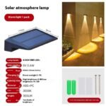 Solar Outdoor Light Garden Wall Lamp - Image 6