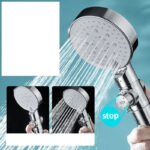 Shower Nozzle Booster Pressurized Set Bath Shower Shower Head - Image 9