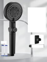 Shower Nozzle Booster Pressurized Set Bath Shower Shower Head - Image 7