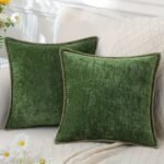 Chenille Triangular Needle Craft Throw Pillow Cover - Image 5