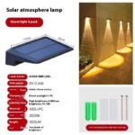 Solar Outdoor Light Garden Wall Lamp - Image 9