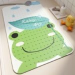 Home Bathroom Anti-slip Anti-fall Suction Cup Pad Shower Room Foot Mat Children's Bath Floor Mat - Image 2