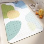 Home Bathroom Anti-slip Anti-fall Suction Cup Pad Shower Room Foot Mat Children's Bath Floor Mat - Image 9