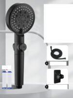 Shower Nozzle Booster Pressurized Set Bath Shower Shower Head - Image 6