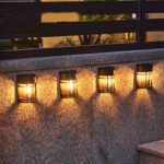 Solar Outdoor Patio Balcony Garden Wall Light - Image 2