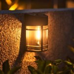 Solar Outdoor Patio Balcony Garden Wall Light - Image 3