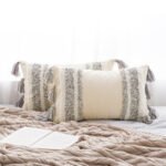 Frien Cushion Shell Canvas Throw Pillow Tufted Pillow - Image 10